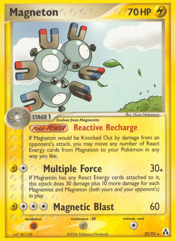 Magneton (22/92) [EX: Legend Maker] | Good Games Cannington