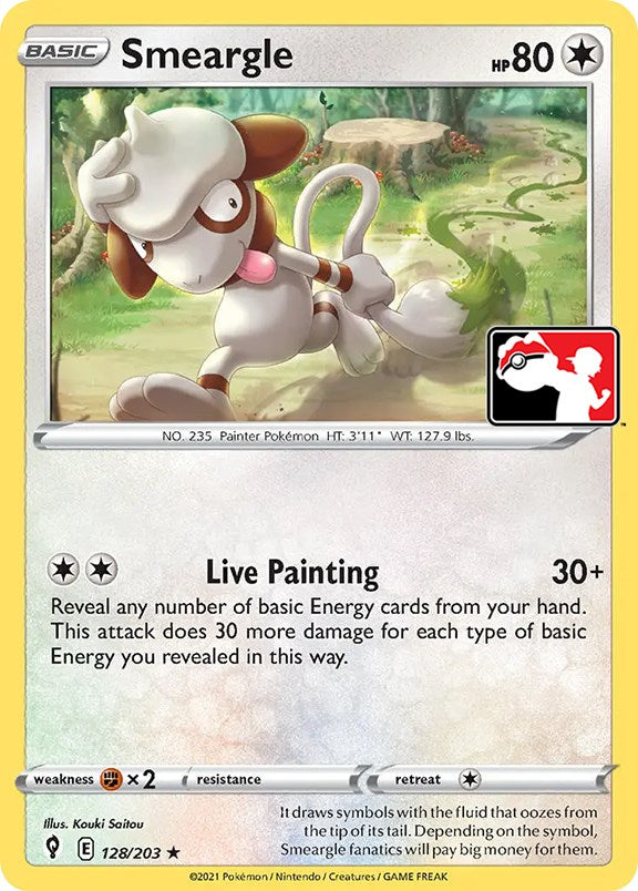 Smeargle (128/203) [Prize Pack Series One] | Good Games Cannington