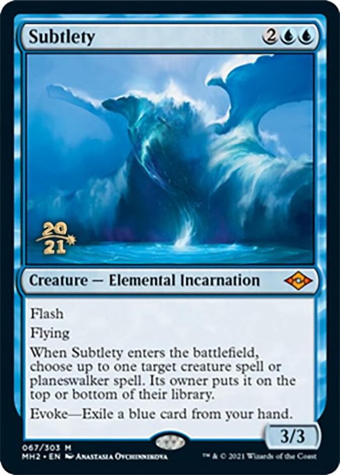 Subtlety [Modern Horizons 2 Prerelease Promos] | Good Games Cannington