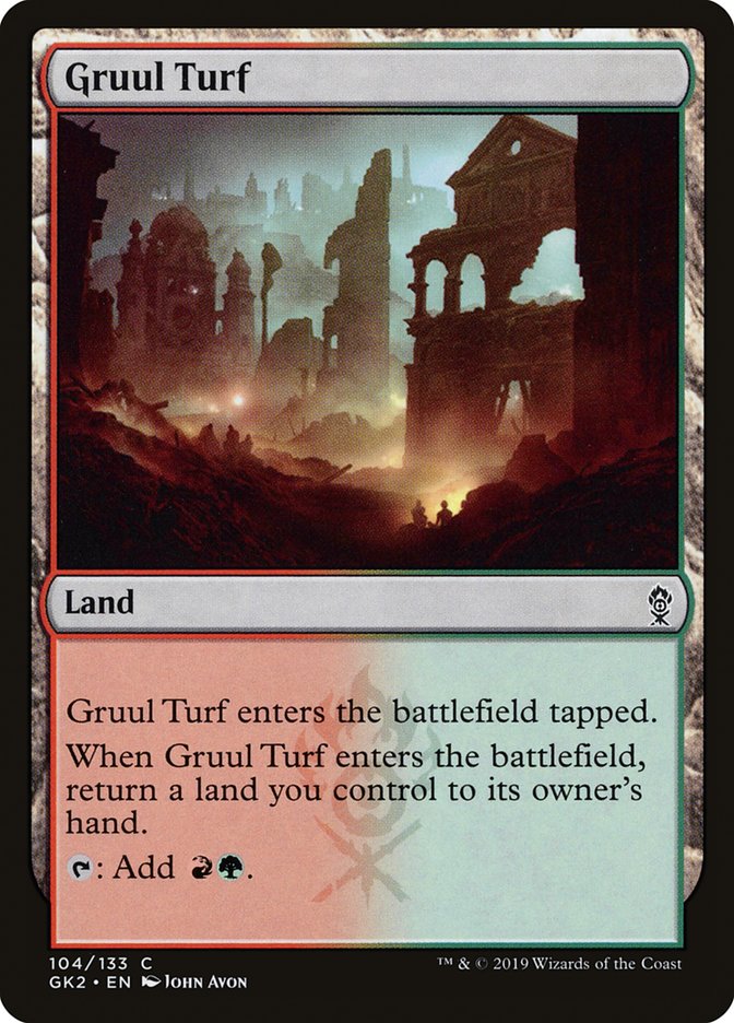 Gruul Turf [Ravnica Allegiance Guild Kit] | Good Games Cannington