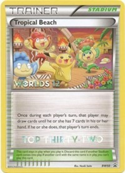 Tropical Beach (BW50) (Top 32) [Black & White: Black Star Promos] | Good Games Cannington