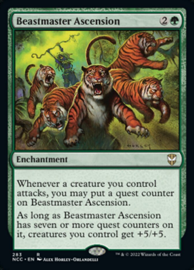 Beastmaster Ascension [Streets of New Capenna Commander] | Good Games Cannington