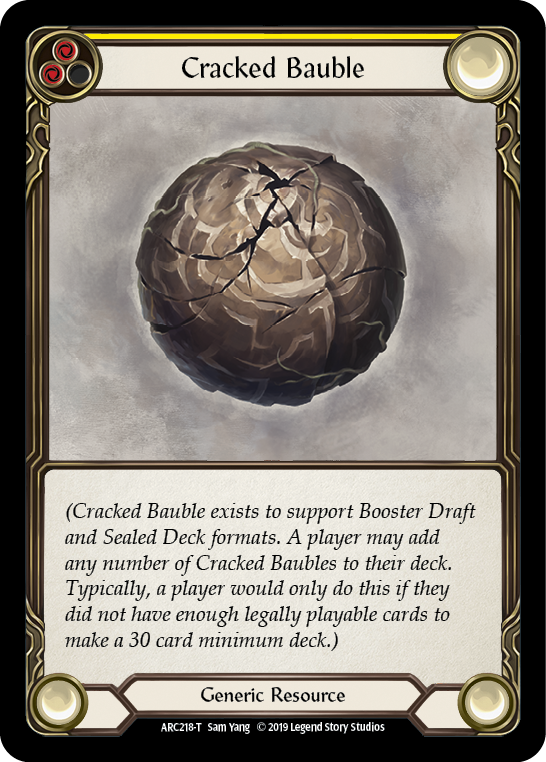 Cracked Bauble [ARC218-T] 1st Edition Normal | Good Games Cannington