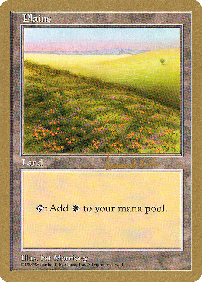 Plains (jk431) (Janosch Kuhn) [World Championship Decks 1997] | Good Games Cannington