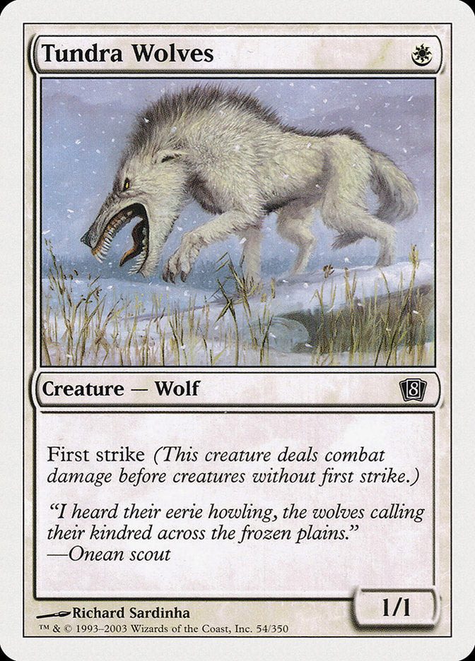 Tundra Wolves [Eighth Edition] | Good Games Cannington