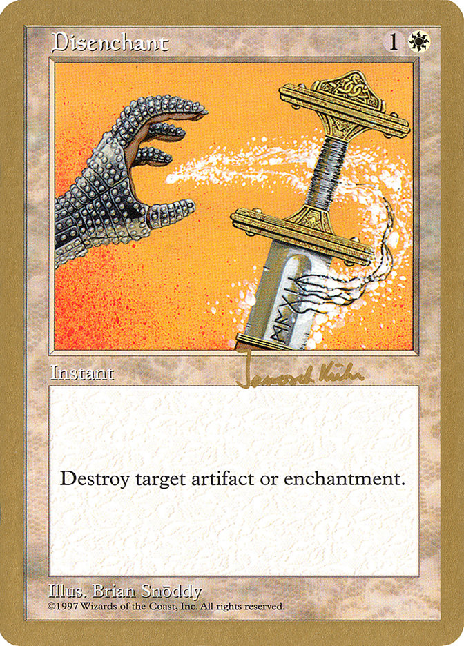 Disenchant (Janosch Kuhn) [World Championship Decks 1997] | Good Games Cannington