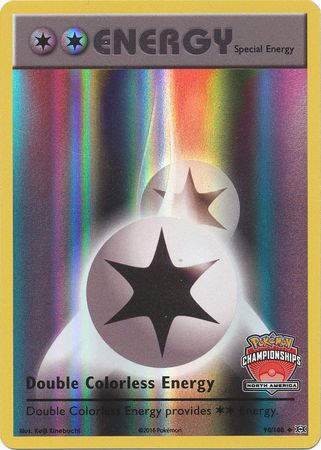 Double Colorless Energy (90/108) (NA International Championship Promo) [XY: Evolutions] | Good Games Cannington
