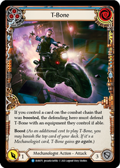T-Bone (Blue) [EVR075] (Everfest)  1st Edition Normal | Good Games Cannington