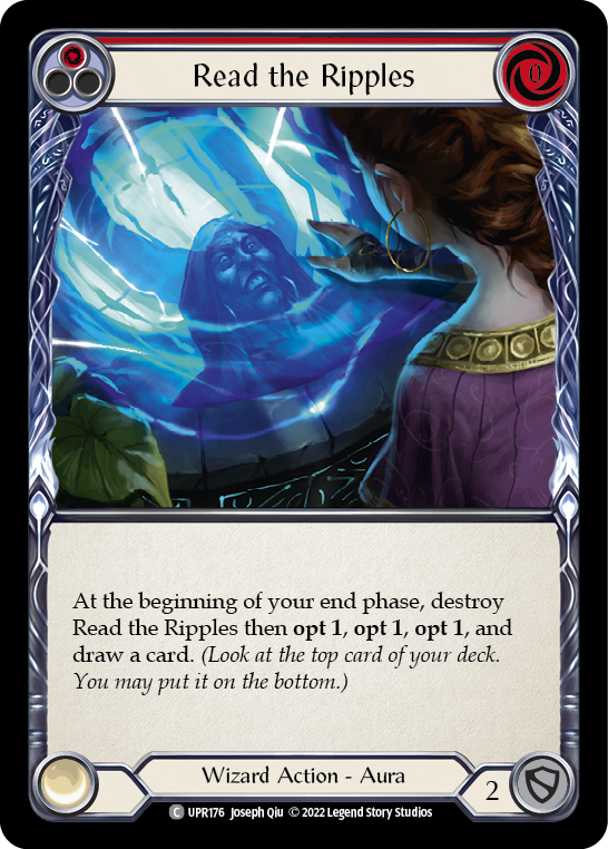 Read the Ripples (Red) [UPR176] (Uprising)  Rainbow Foil | Good Games Cannington
