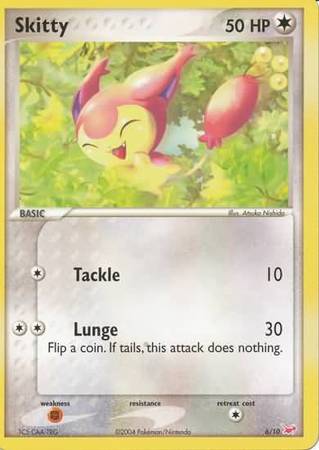 Skitty (6/10) [EX: Trainer Kit - Latias] | Good Games Cannington