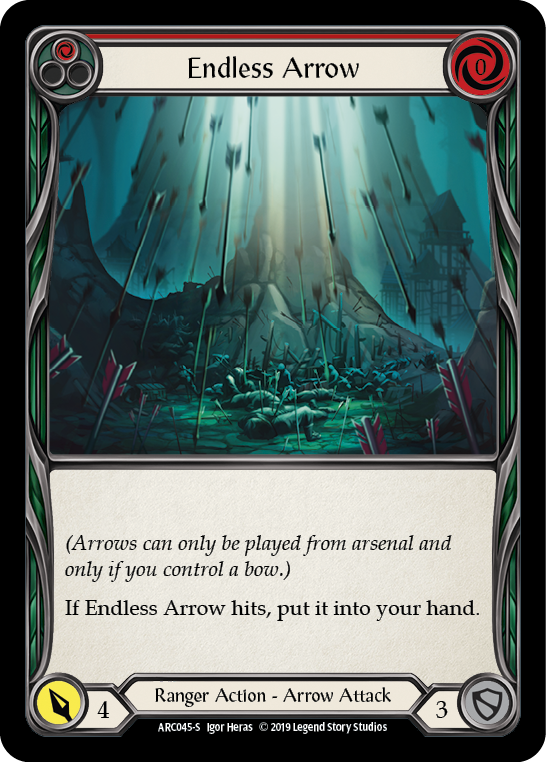 Endless Arrow [ARC045-S] 1st Edition Normal | Good Games Cannington