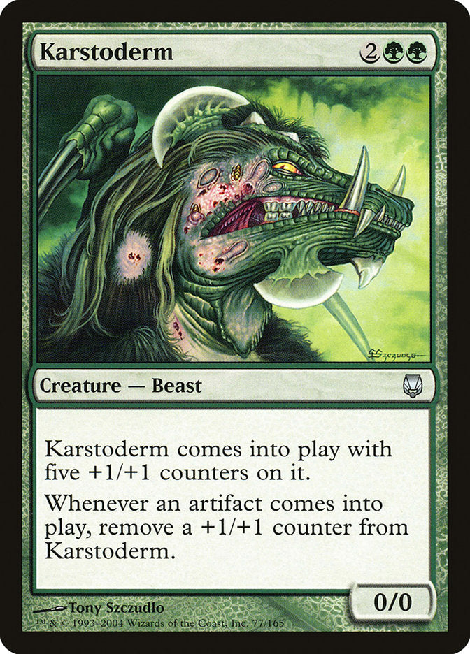 Karstoderm [Darksteel] | Good Games Cannington