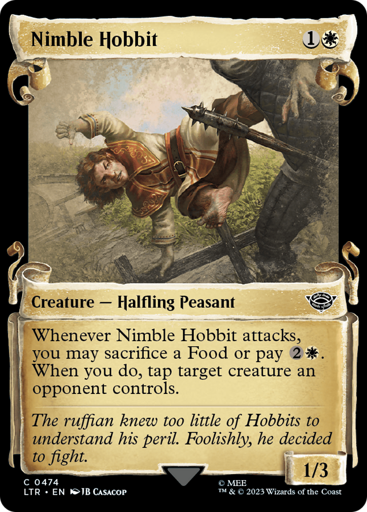 Nimble Hobbit [The Lord of the Rings: Tales of Middle-Earth Showcase Scrolls] | Good Games Cannington