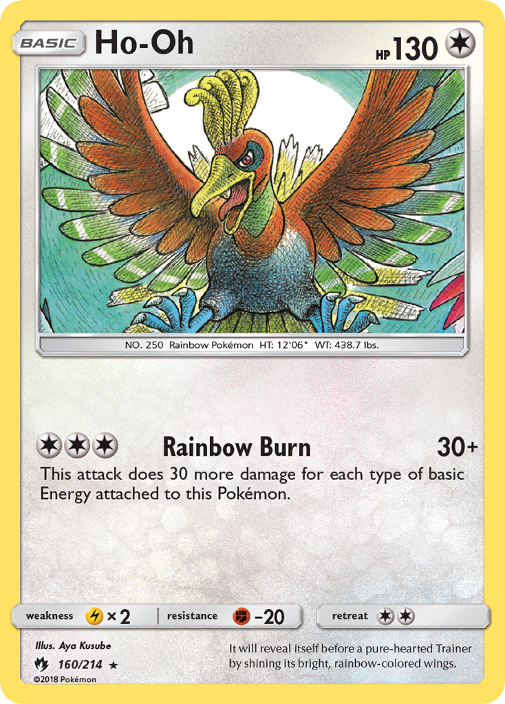 Ho-Oh (160/214) [Sun & Moon: Lost Thunder] | Good Games Cannington