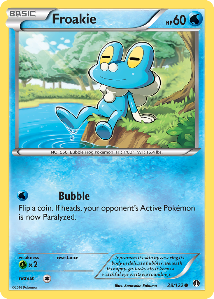 Froakie (38/122) [XY: BREAKpoint] | Good Games Cannington