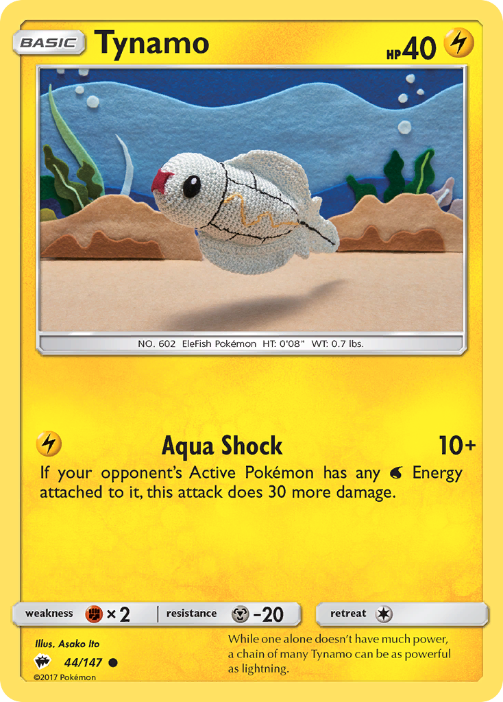 Tynamo (44/147) [Sun & Moon: Burning Shadows] | Good Games Cannington