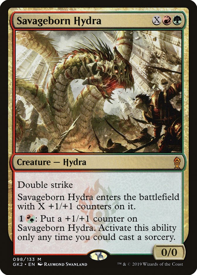 Savageborn Hydra [Ravnica Allegiance Guild Kit] | Good Games Cannington