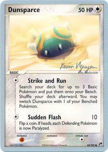 Dunsparce (60/100) (Team Rushdown - Kevin Nguyen) [World Championships 2004] | Good Games Cannington