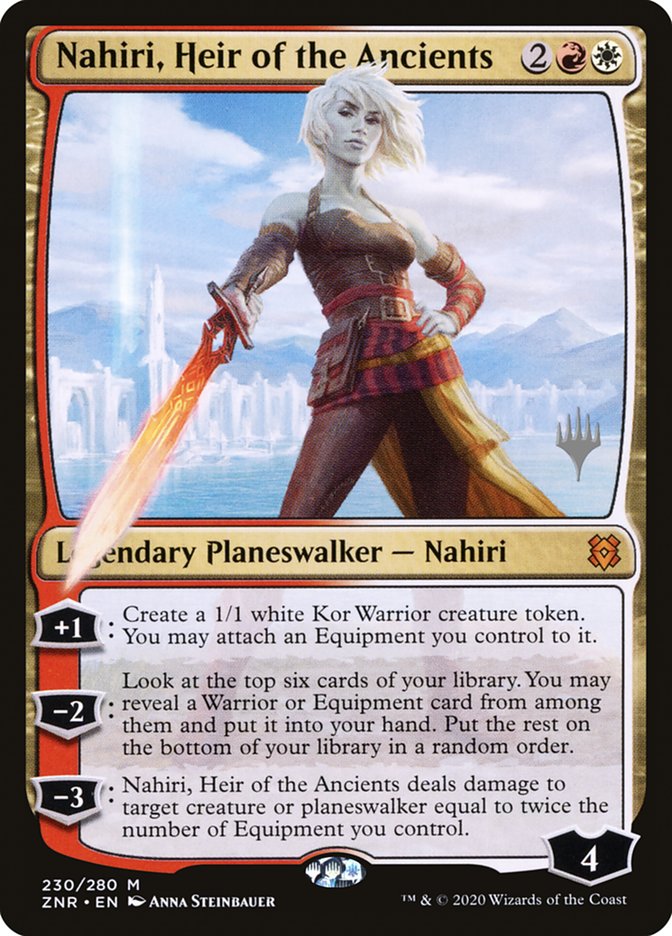Nahiri, Heir of the Ancients (Promo Pack) [Zendikar Rising Promos] | Good Games Cannington