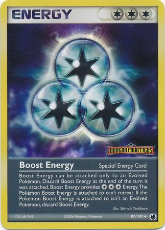 Boost Energy (87/101) (Stamped) [EX: Dragon Frontiers] | Good Games Cannington