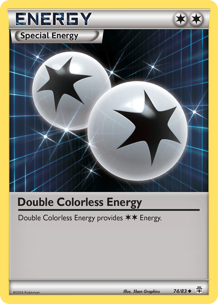 Double Colorless Energy (74/83) [XY: Generations] | Good Games Cannington