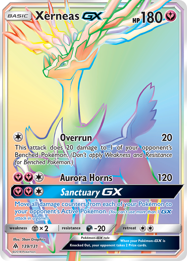 Xerneas GX (139/131) [Sun & Moon: Forbidden Light] | Good Games Cannington