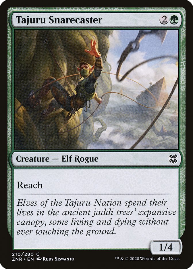 Tajuru Snarecaster [Zendikar Rising] | Good Games Cannington
