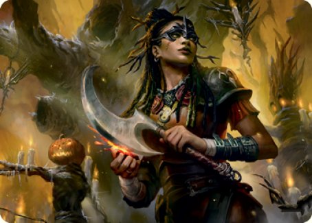Harvesttide Sentry Art Card [Innistrad: Midnight Hunt Art Series] | Good Games Cannington