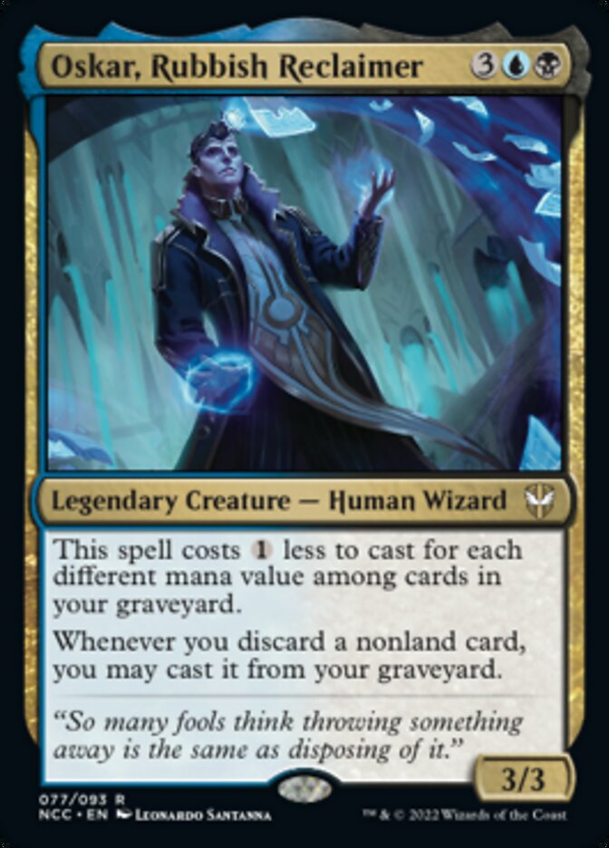 Oskar, Rubbish Reclaimer [Streets of New Capenna Commander] | Good Games Cannington