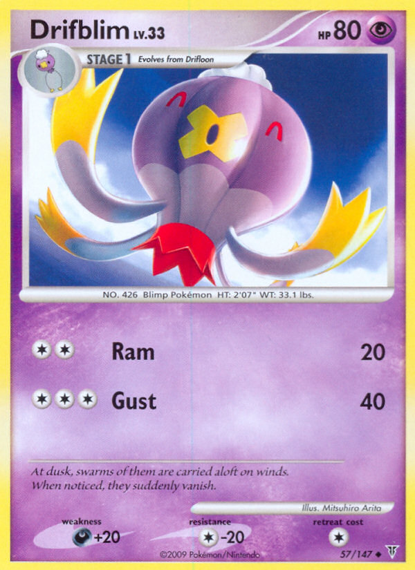 Drifblim (57/147) [Platinum: Supreme Victors] | Good Games Cannington