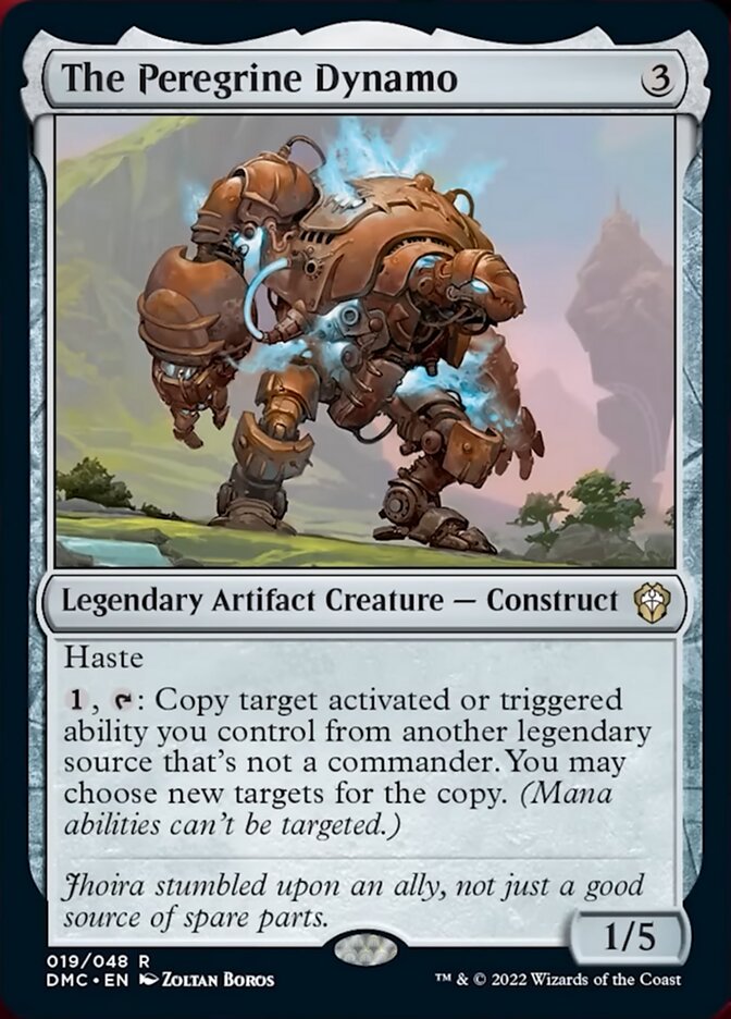 The Peregrine Dynamo [Dominaria United Commander] | Good Games Cannington