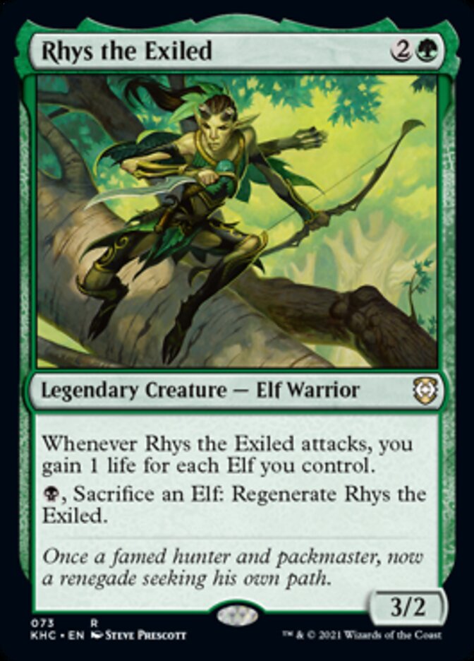Rhys the Exiled [Kaldheim Commander] | Good Games Cannington