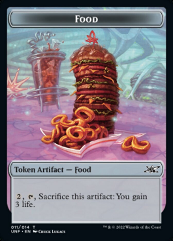 Food (011) Token [Unfinity Tokens] | Good Games Cannington