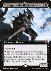 Scourge of the Skyclaves (Extended Art) [Zendikar Rising] | Good Games Cannington