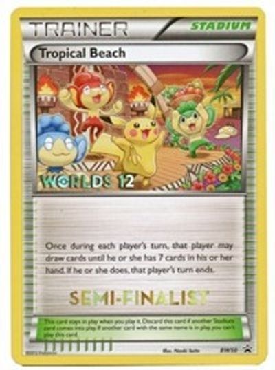 Tropical Beach (BW50) (Semi Finalist) [Black & White: Black Star Promos] | Good Games Cannington