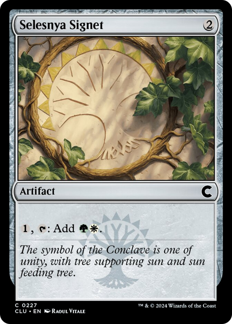 Selesnya Signet [Ravnica: Clue Edition] | Good Games Cannington