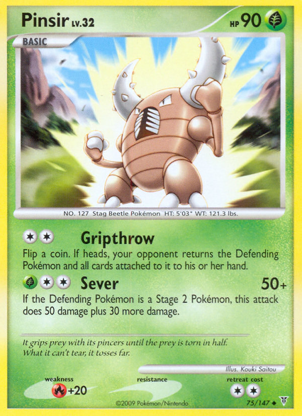 Pinsir (75/147) [Platinum: Supreme Victors] | Good Games Cannington