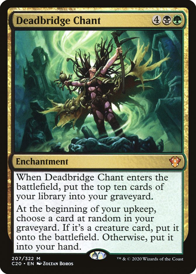 Deadbridge Chant [Commander 2020] | Good Games Cannington
