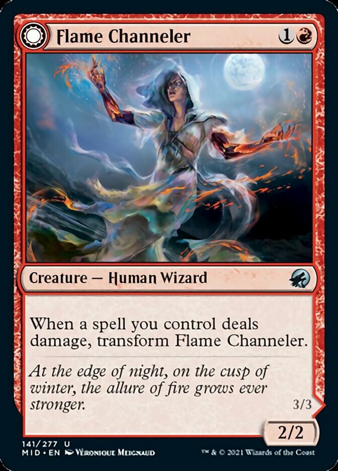 Flame Channeler // Embodiment of Flame [Innistrad: Midnight Hunt] | Good Games Cannington