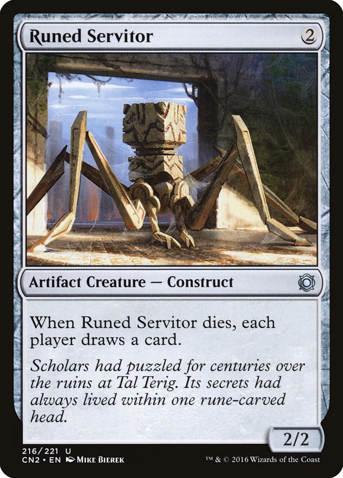 Runed Servitor [Conspiracy: Take the Crown] | Good Games Cannington