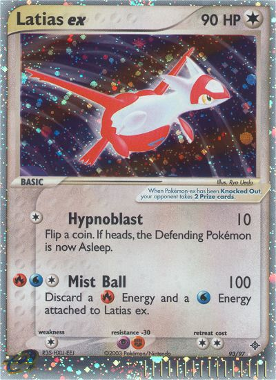Latias ex (93/97) [EX: Dragon] | Good Games Cannington