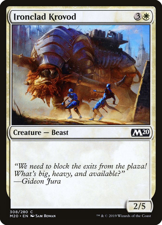 Ironclad Krovod [Core Set 2020] | Good Games Cannington