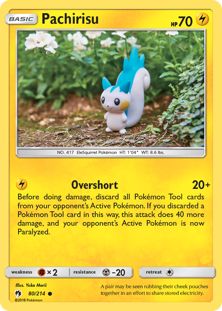 Pachirisu (80/214) [Sun & Moon: Lost Thunder] | Good Games Cannington