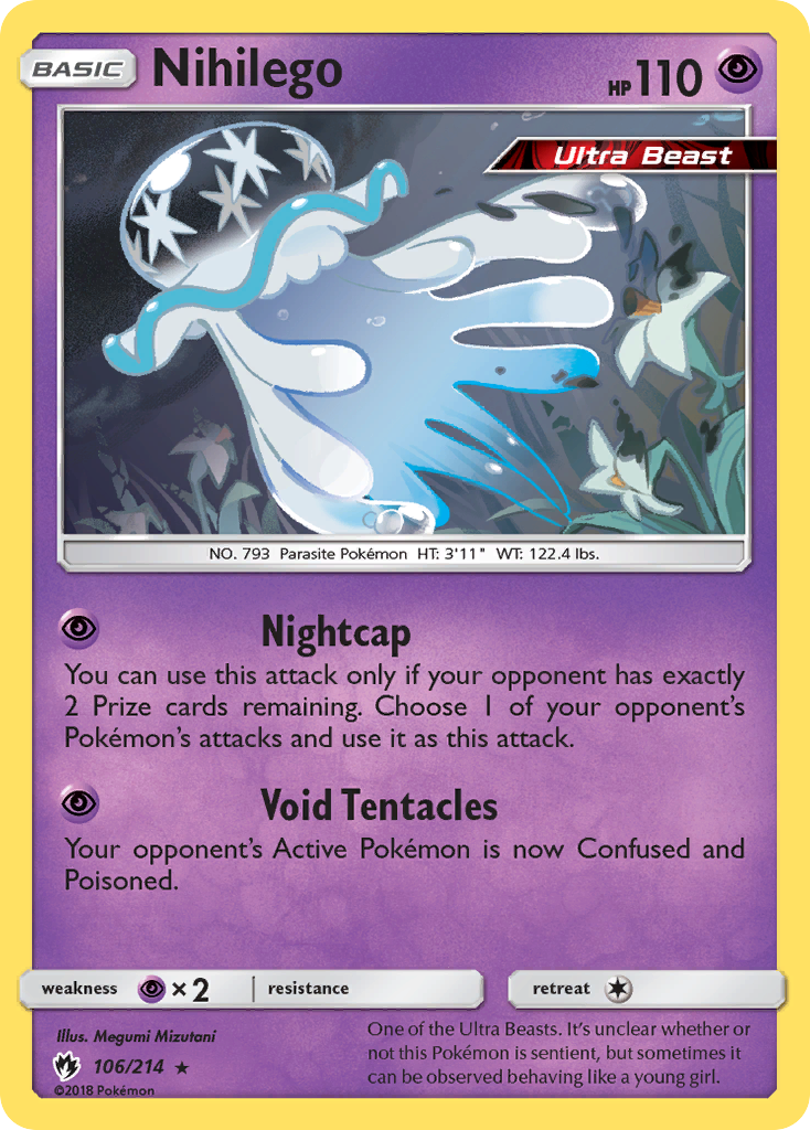 Nihilego (106/214) [Sun & Moon: Lost Thunder] | Good Games Cannington