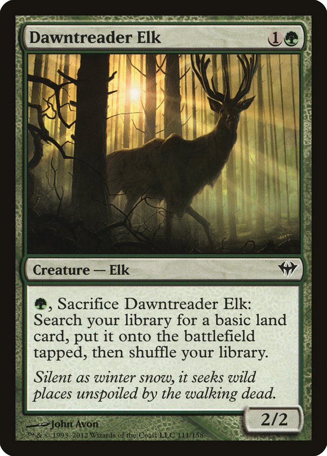 Dawntreader Elk [Dark Ascension] | Good Games Cannington