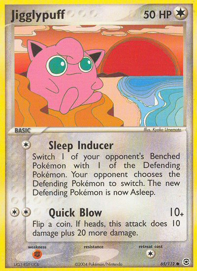 Jigglypuff (65/112) [EX: FireRed & LeafGreen] | Good Games Cannington