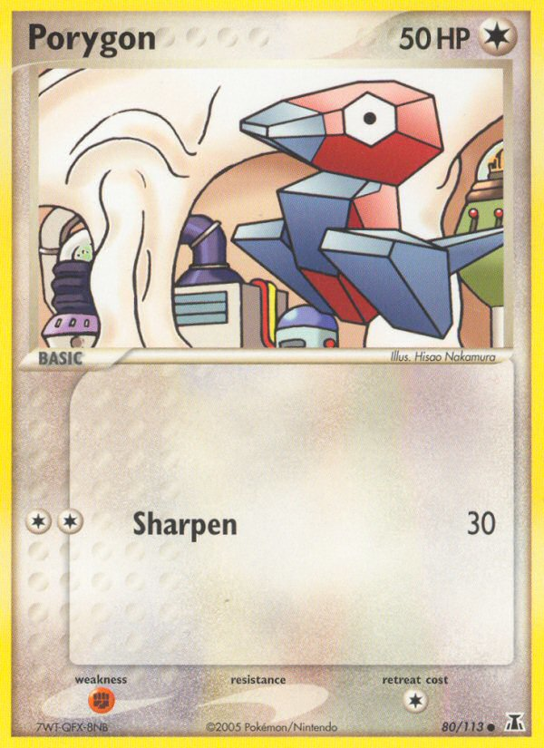 Porygon (80/113) [EX: Delta Species] | Good Games Cannington