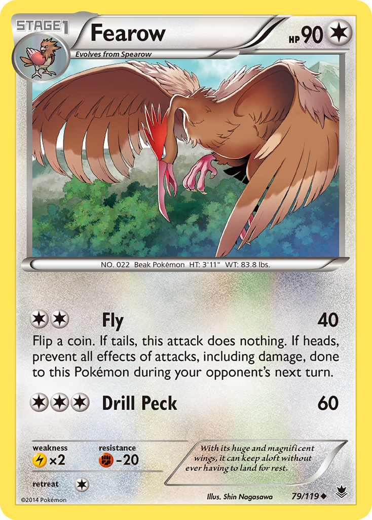 Fearow (79/119) [XY: Phantom Forces] | Good Games Cannington