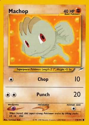 Machop (73/105) [Neo Destiny Unlimited] | Good Games Cannington