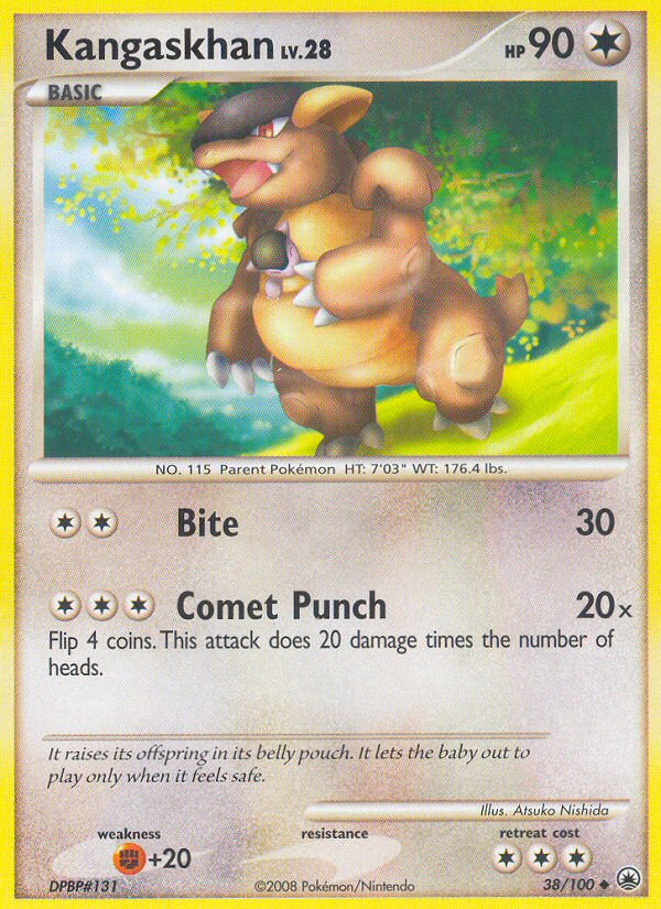 Kangaskhan (38/100) [Diamond & Pearl: Majestic Dawn] | Good Games Cannington